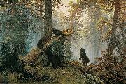 Ivan Shishkin Morning in a Pine Forest USA oil painting artist